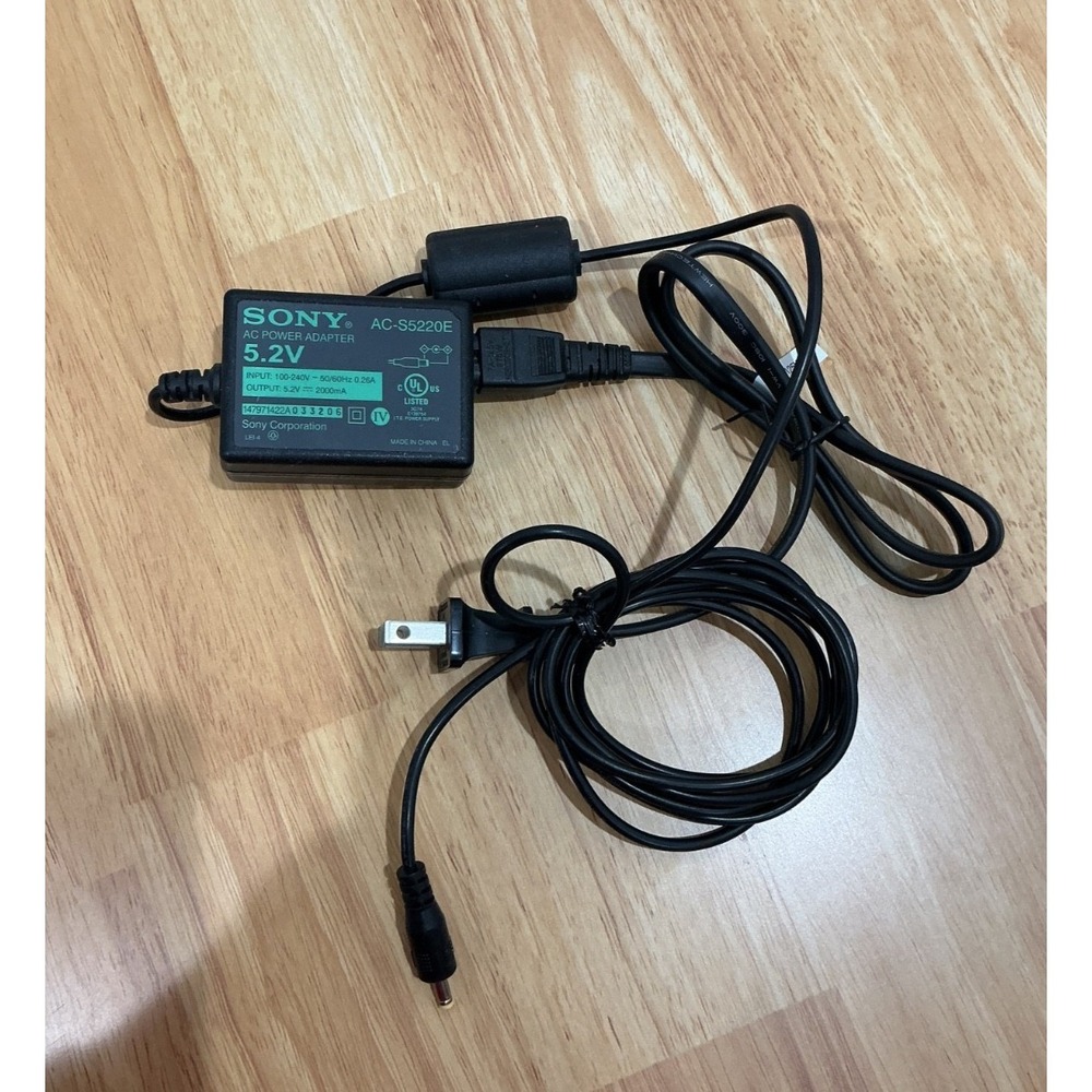 SONY OEM 5.2V AC Power Adapter AC-S5220E for All Sony Reader Digital Books